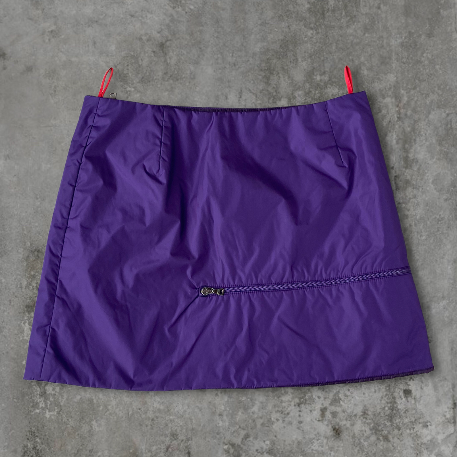 PRADA SPORT NYLON MINI SKIRT - M