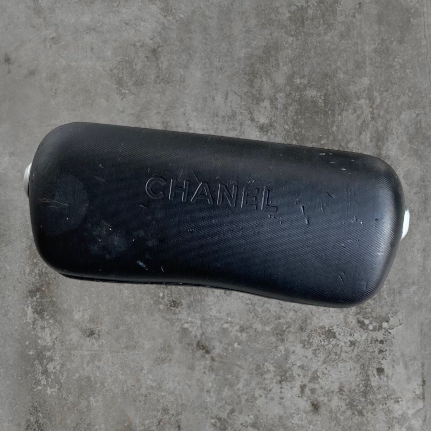 00'S CHANEL RIMLESS DIAMANTÉ SUNGLASSES