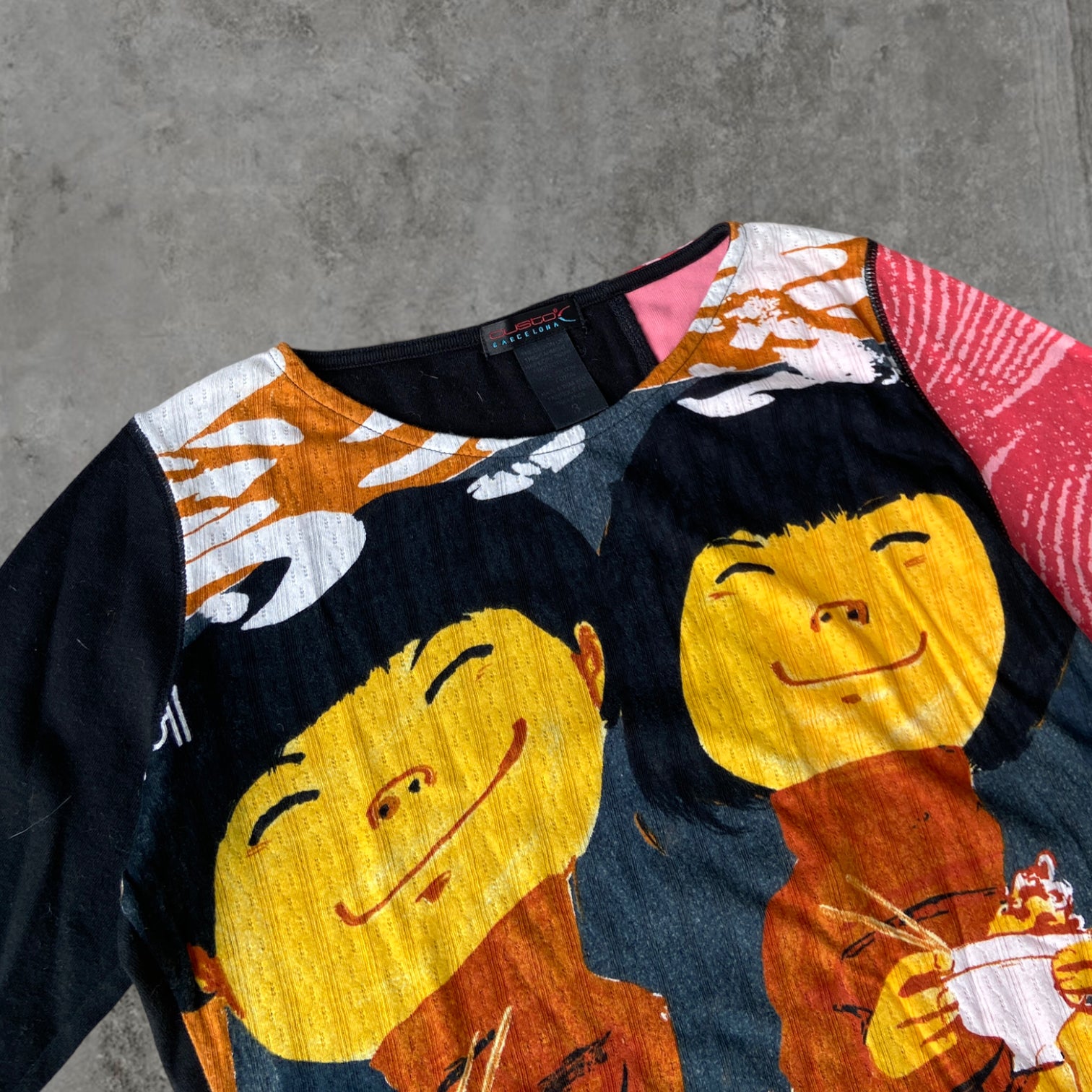 CUSTO BARCELONA GRAPHIC TOP - M