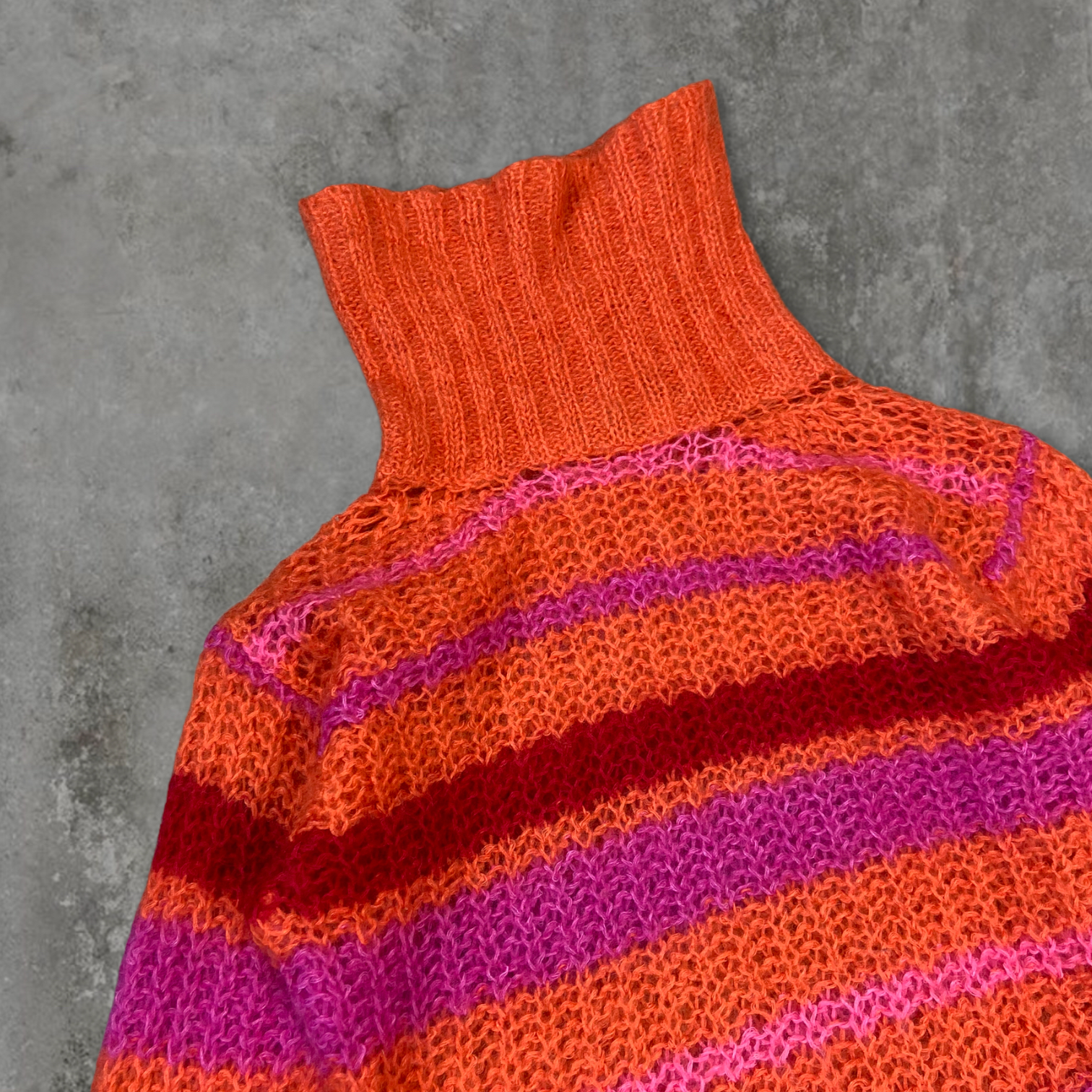 AW01 JUNYA WATANABE MOHAIR KNIT JUMPER - M