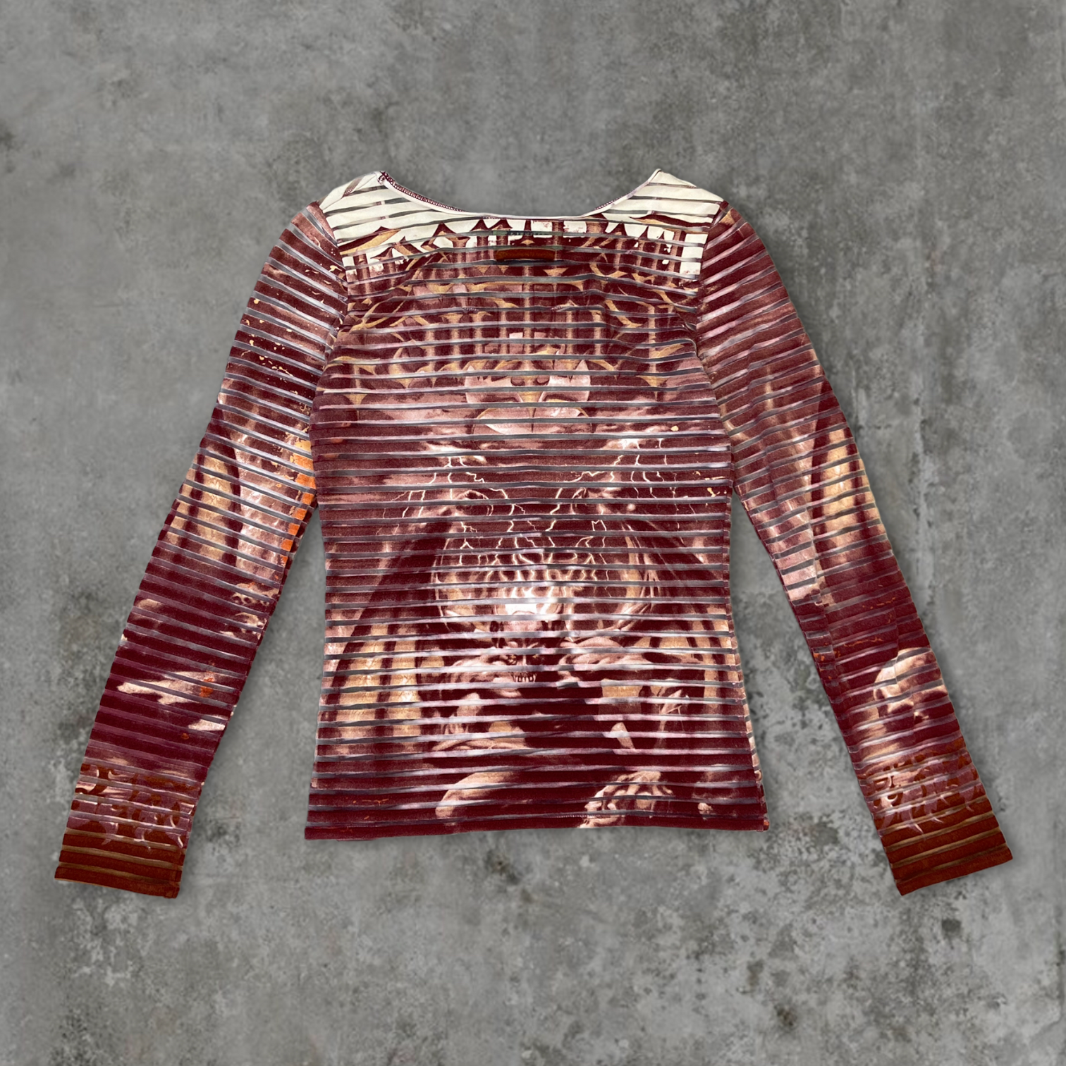 SS01 JEAN PAUL GAULTIER 'SATAN' MESH TOP - M