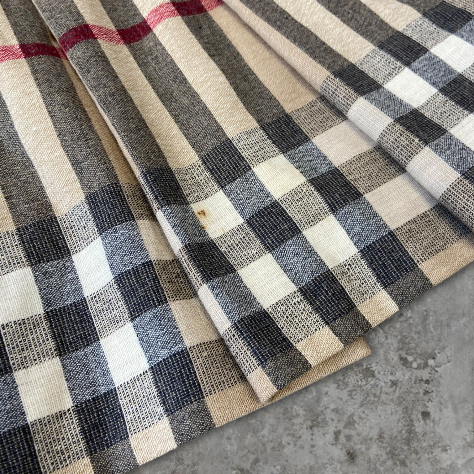 BURBERRY NOVA MINI WRAP SKIRT - UK 10