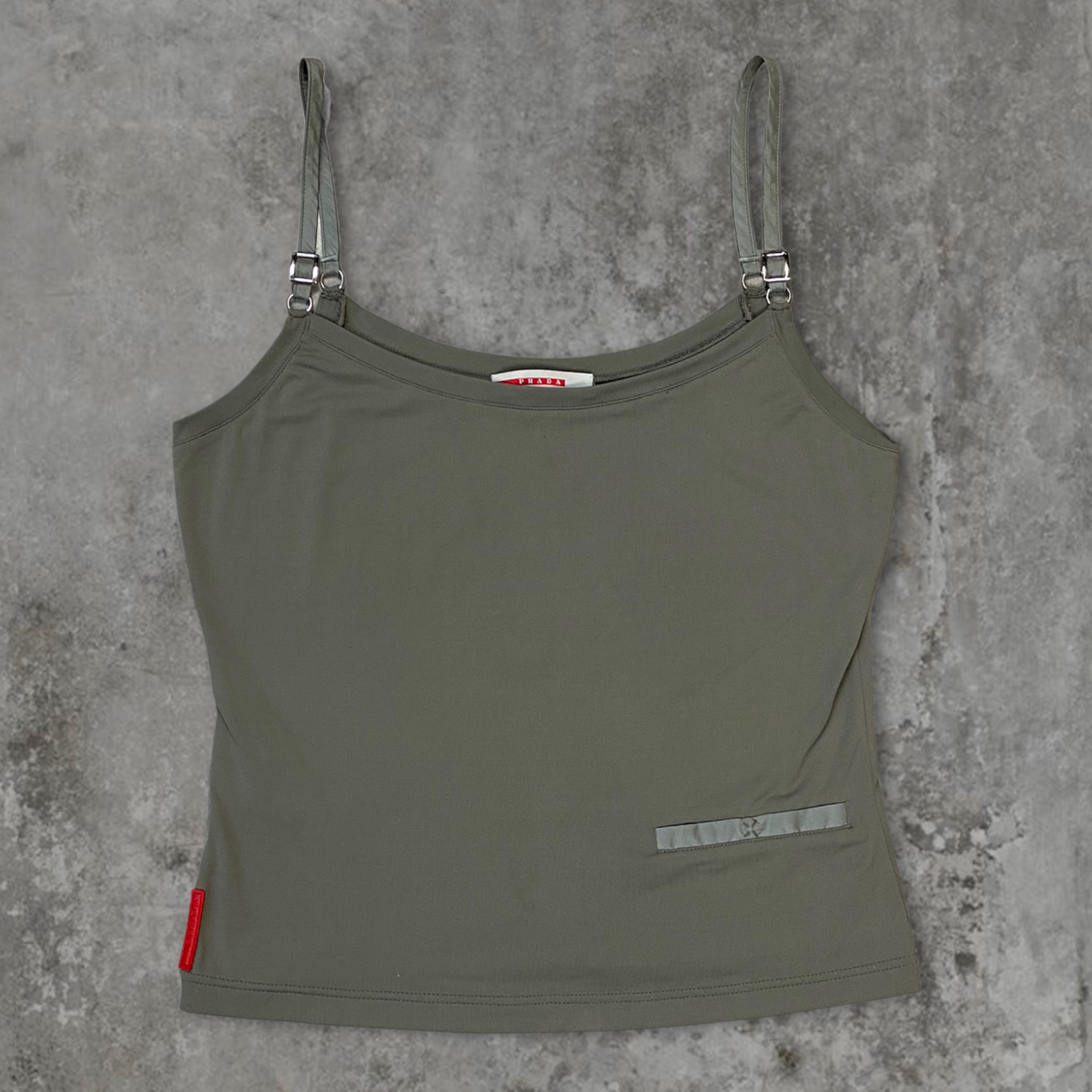 PRADA SPORT POCKET VEST TOP - XS
