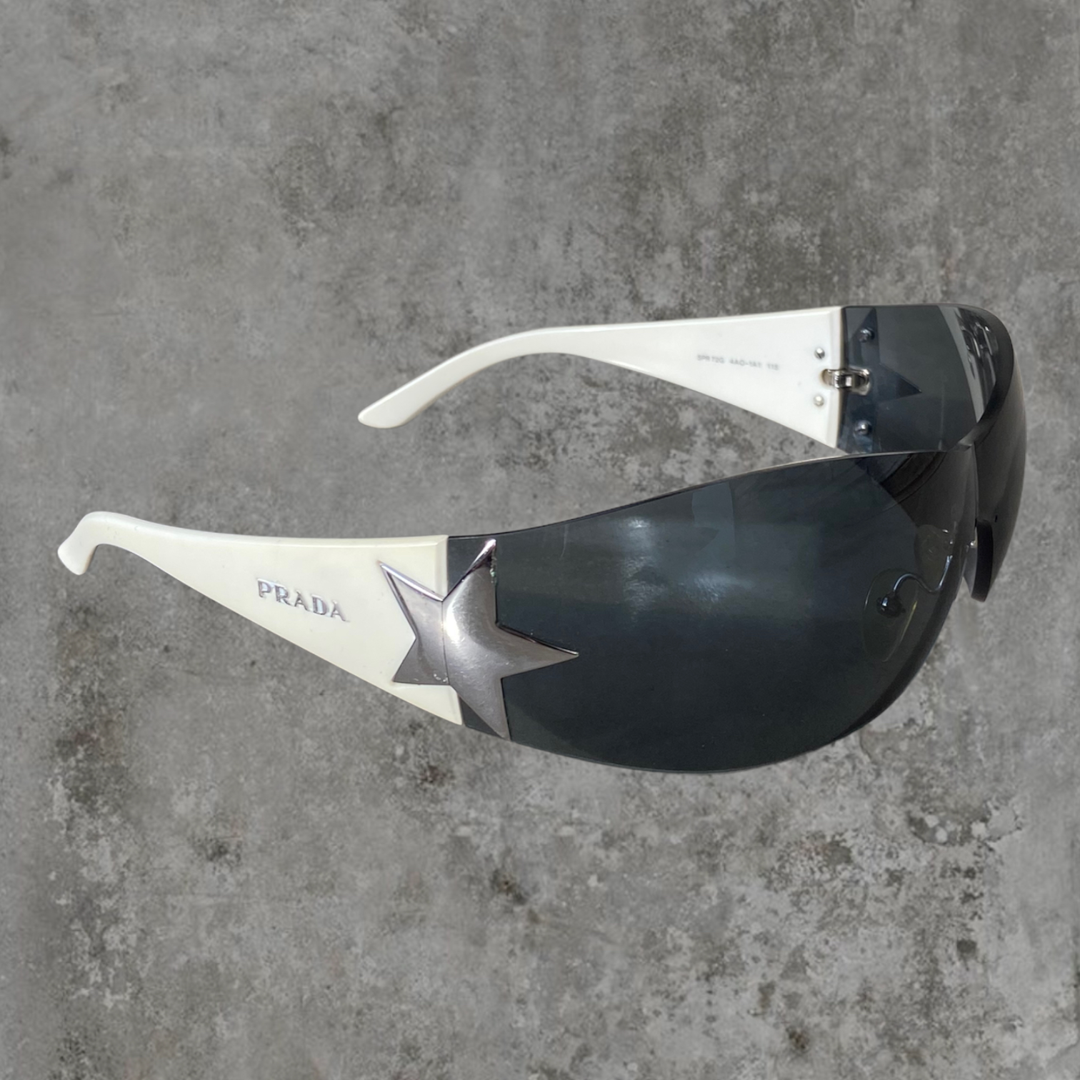 PRADA WRAP AROUND STAR SUNGLASSES