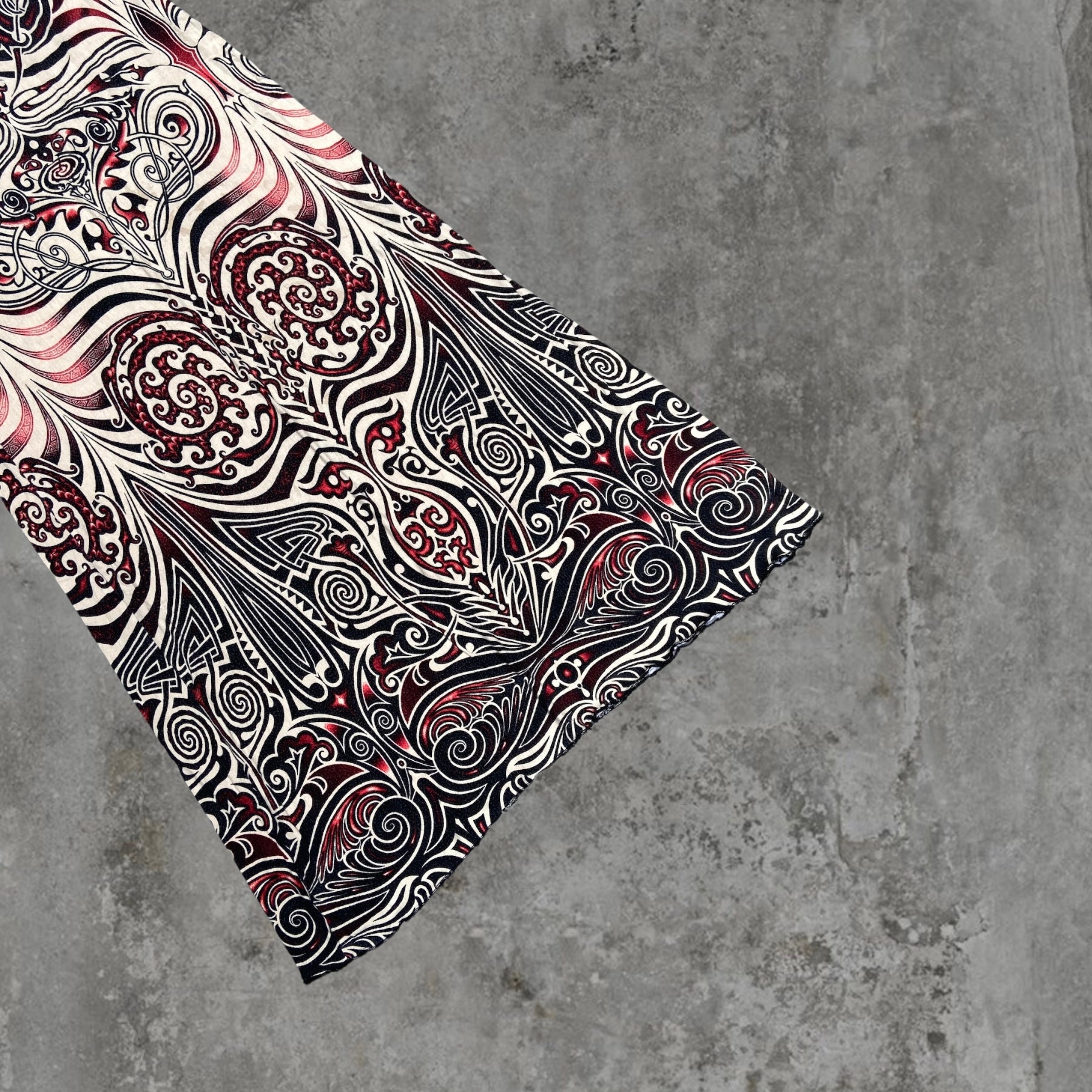 JEAN PAUL GAULTIER SS1996 TRIBAL PRINT MAXI DRESS - M