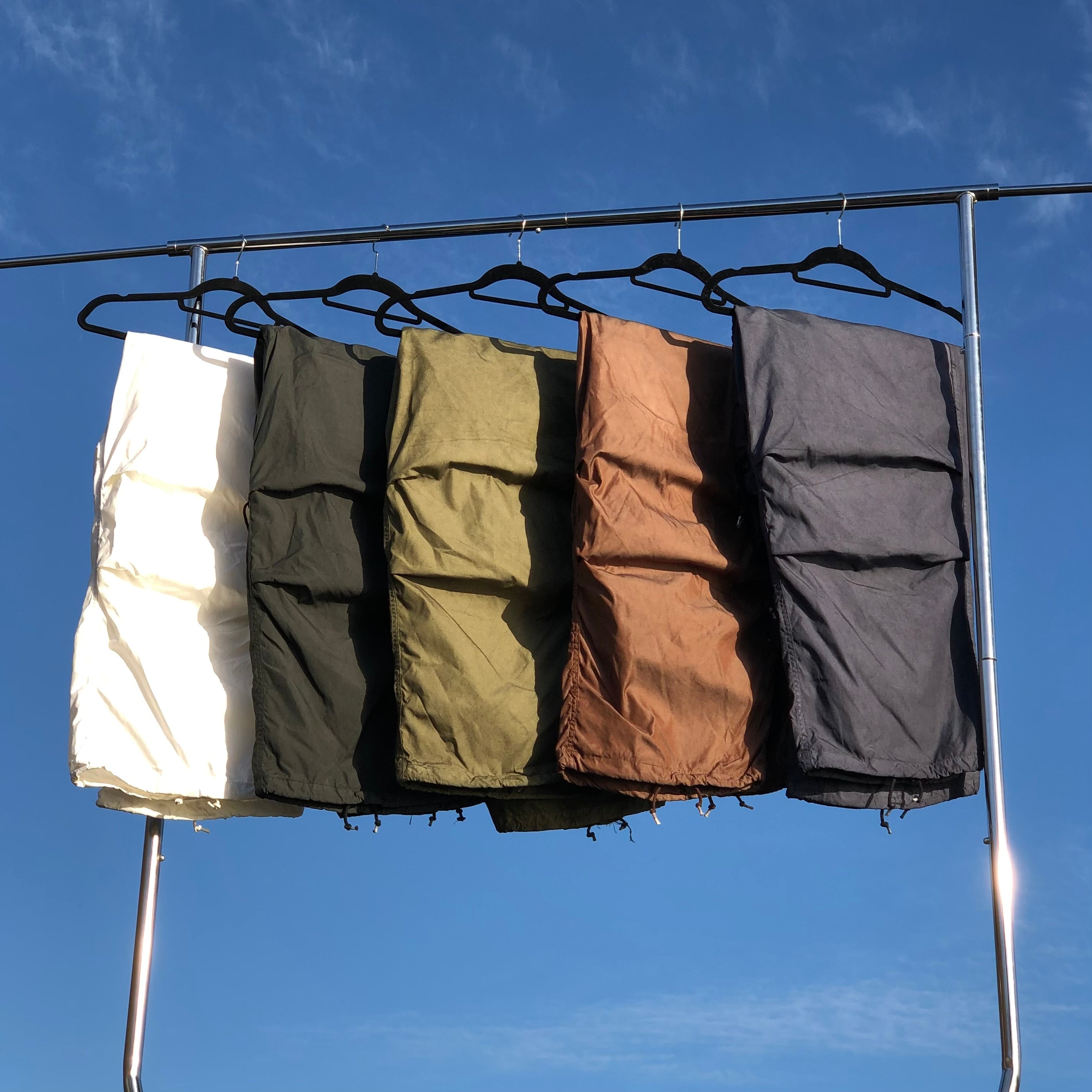 1990S VINTAGE MILITARY OVERPANTS - INDIGO NAVY