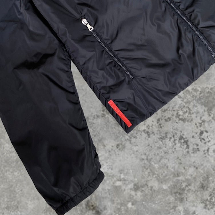 PRADA SPORT NYLON 2 IN 1 JACKET - L