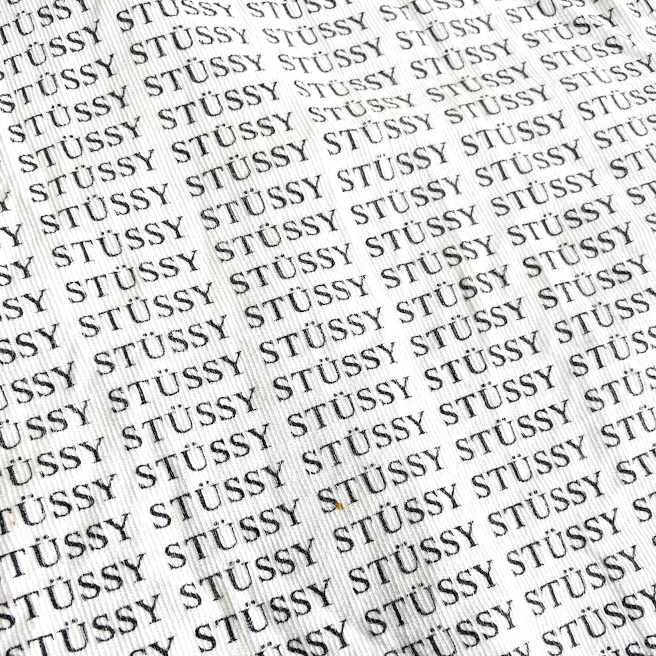 STUSSY MONOGRAM CORD SHIRT - M