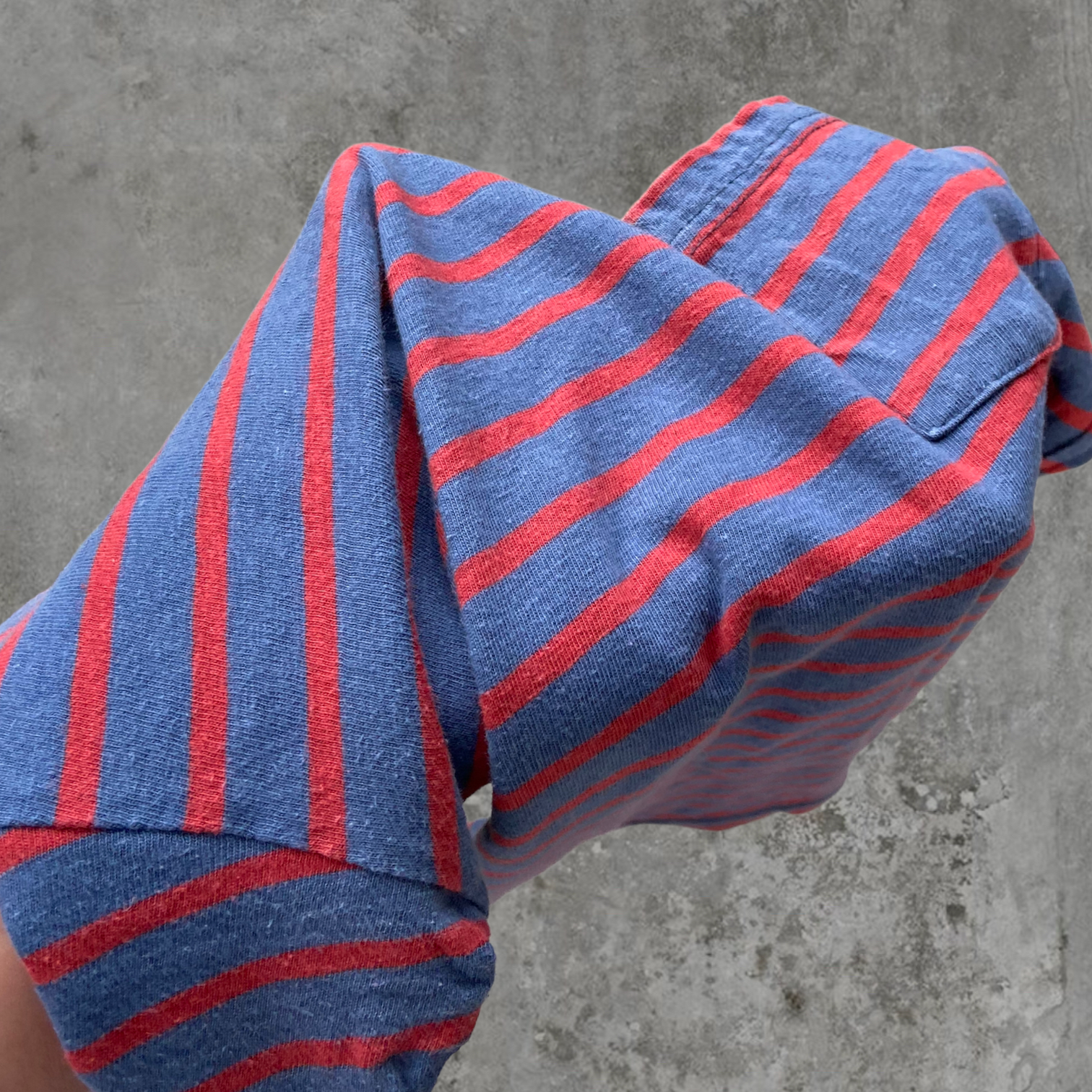 KAPITAL JAPAN STRIPED TEE - S