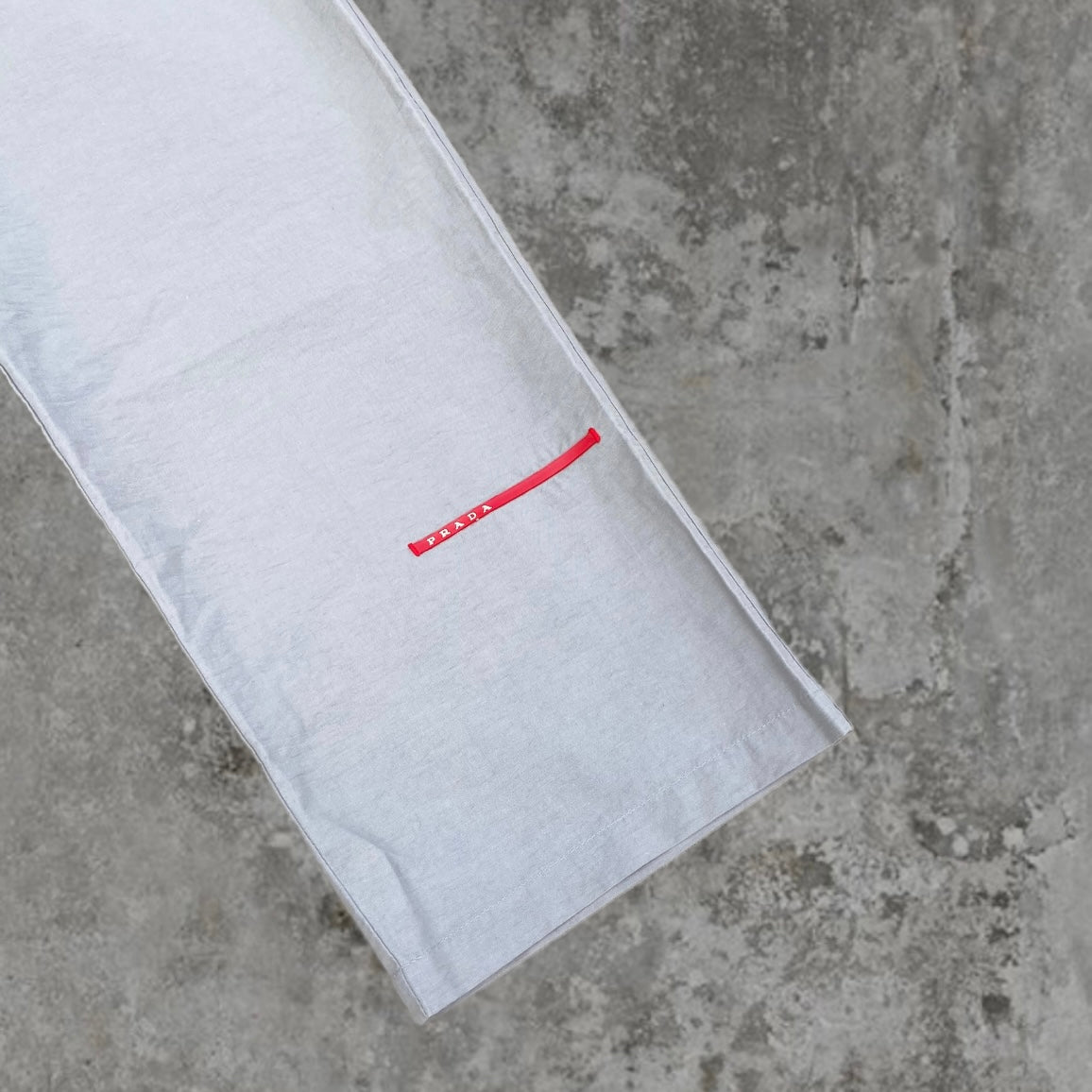 PRADA SPORT WIDE LEG TROUSERS - M