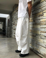 1990S VINTAGE MILITARY OVERPANTS - WHITE