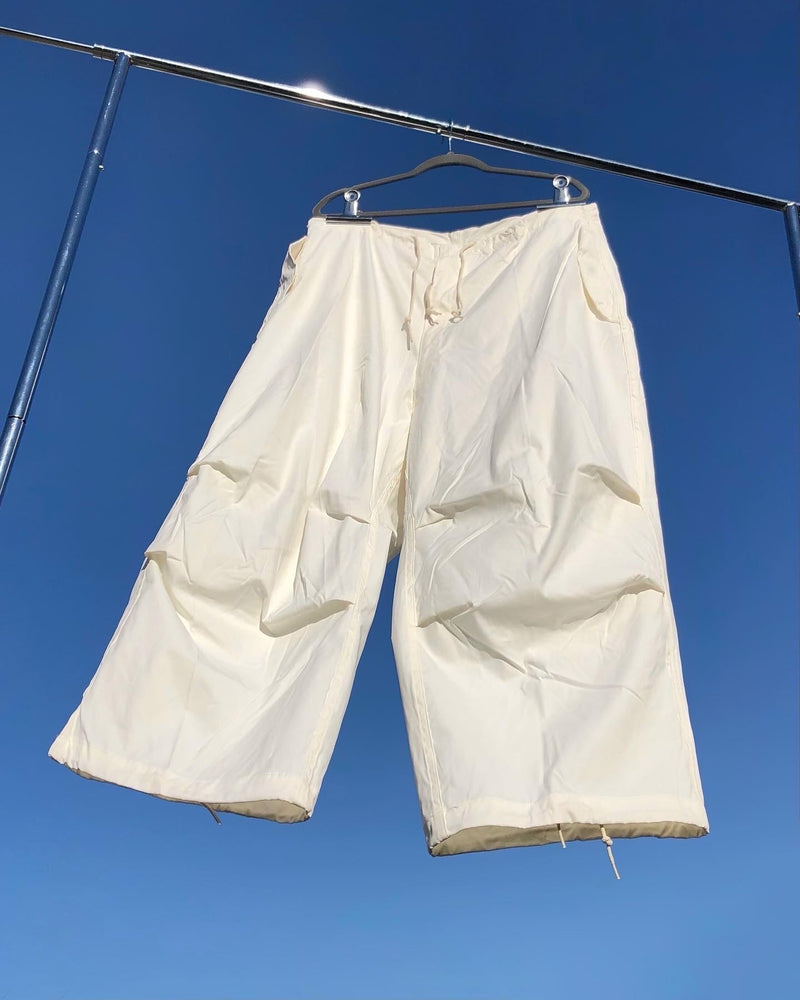 1990S VINTAGE MILITARY OVERPANTS - WHITE