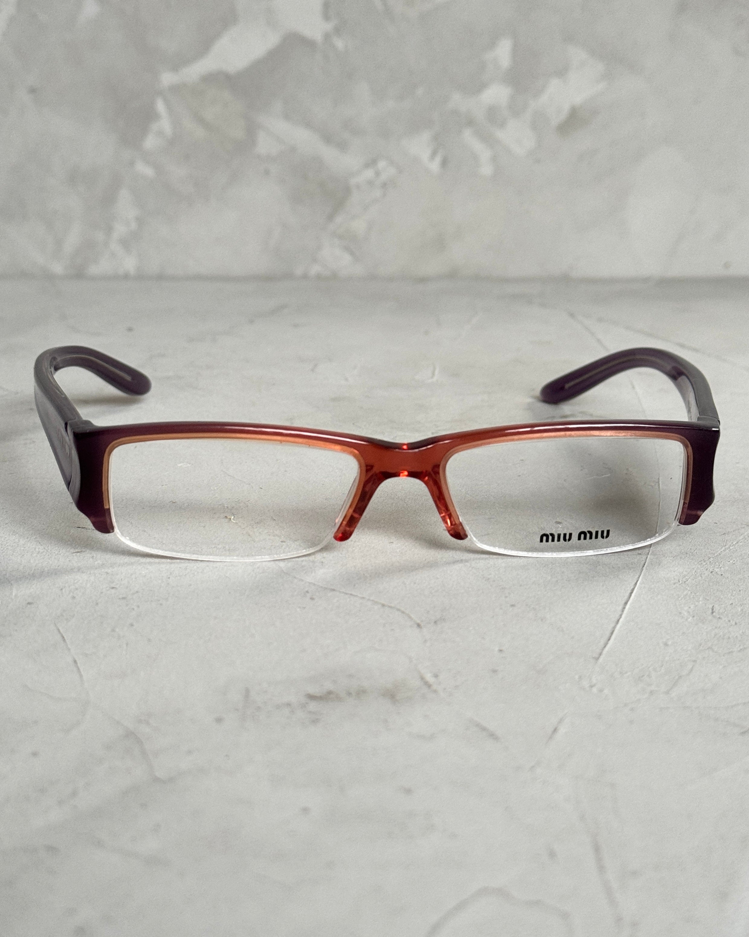 MIU MIU 90'S BAYONETTA GLASSES