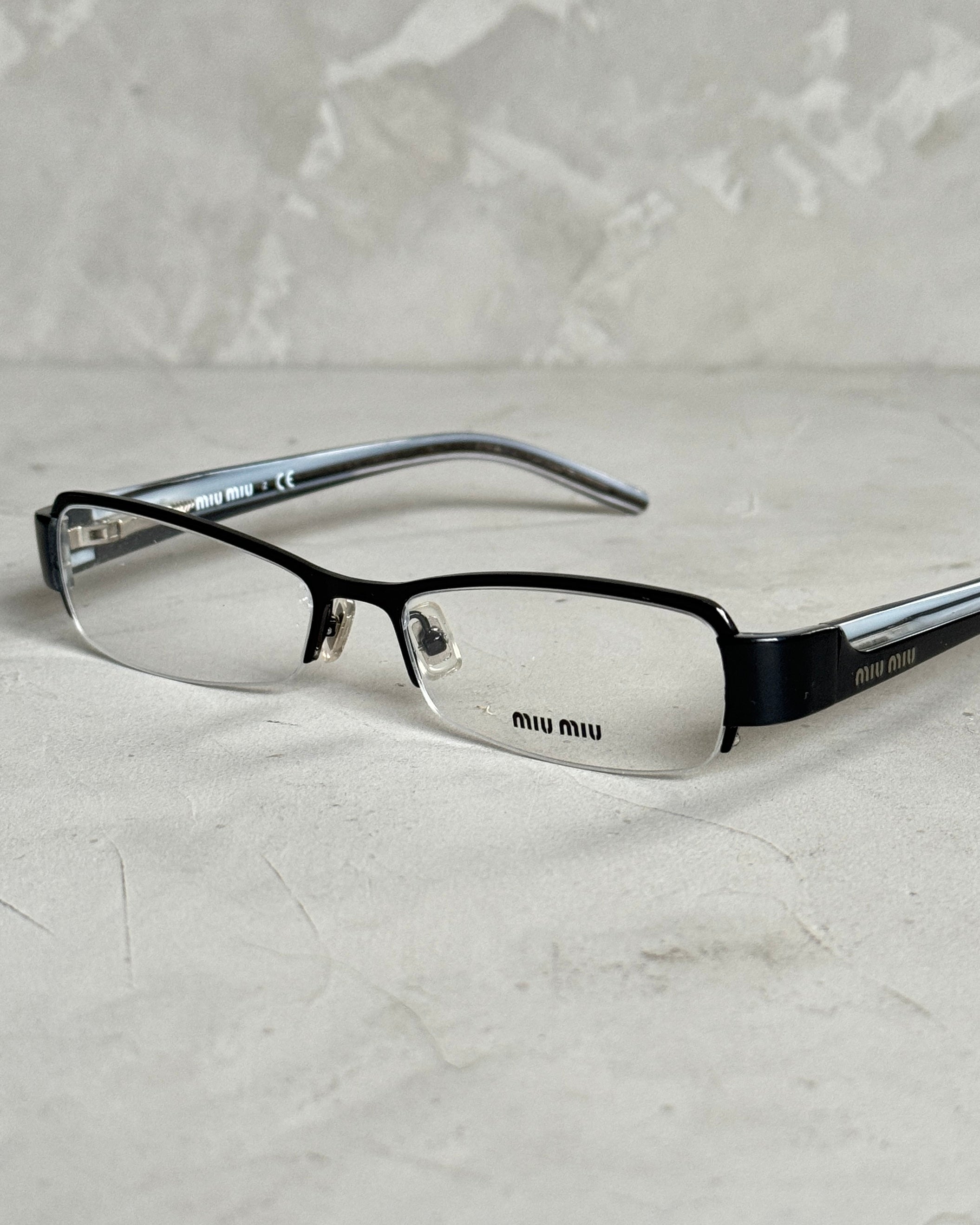MIU MIU 90'S BAYONETTA GLASSES
