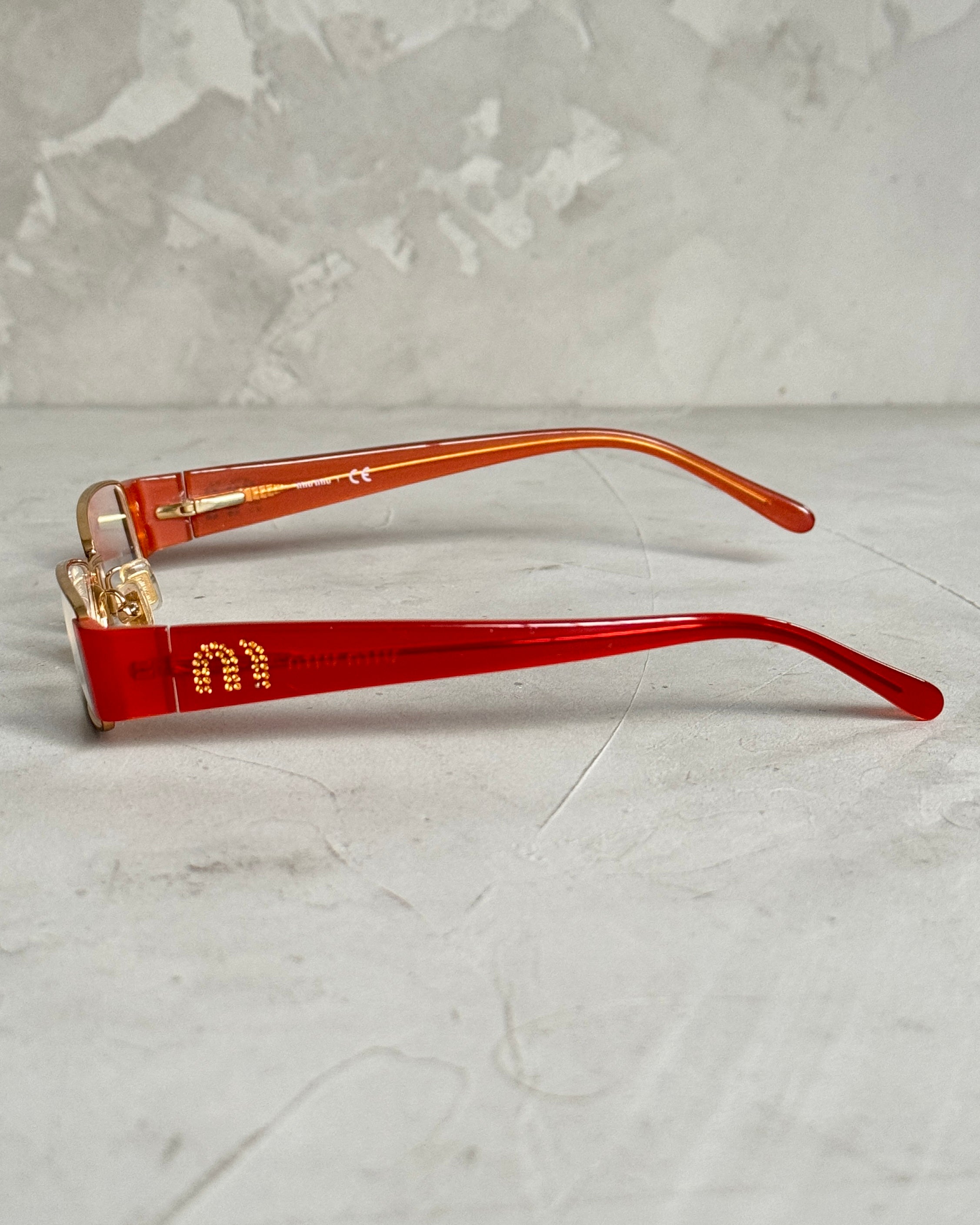 MIU MIU 90'S BAYONETTA GLASSES
