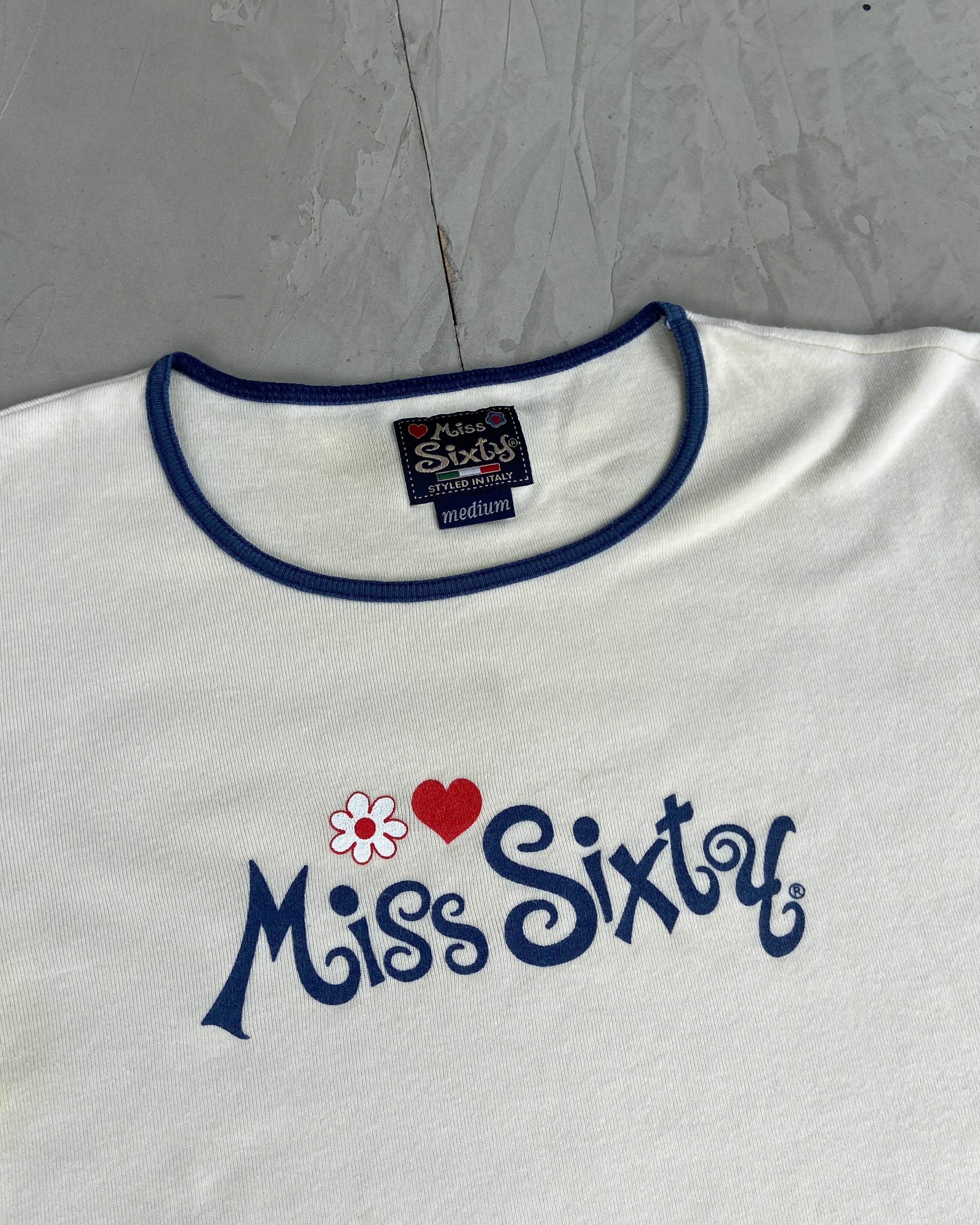 MISS SIXTY FLOWER LOGO TOP - M
