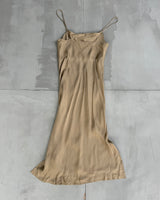 DRIES VAN NOTEN COWL NECK SLIP DRESS - S