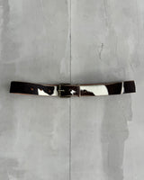 MIU MIU FW02 CALF FUR BELT