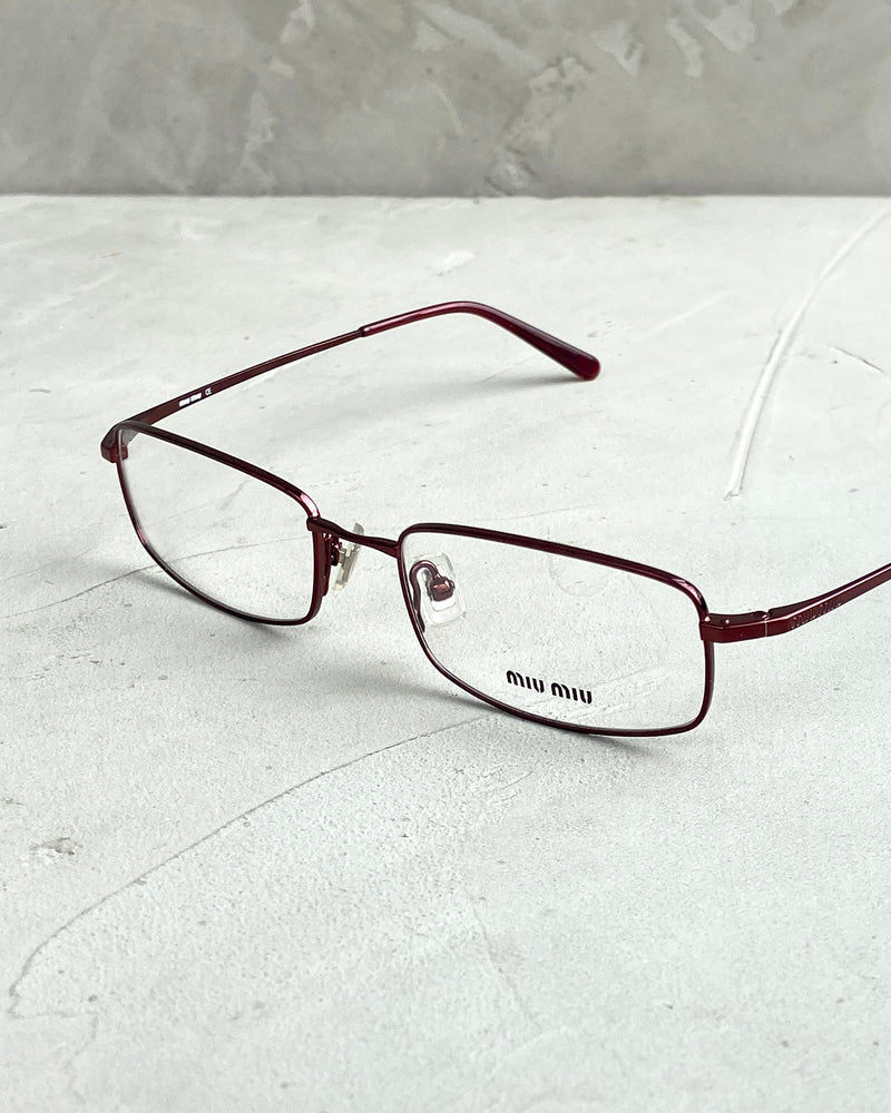 MIU MIU 90'S BAYONETTA GLASSES