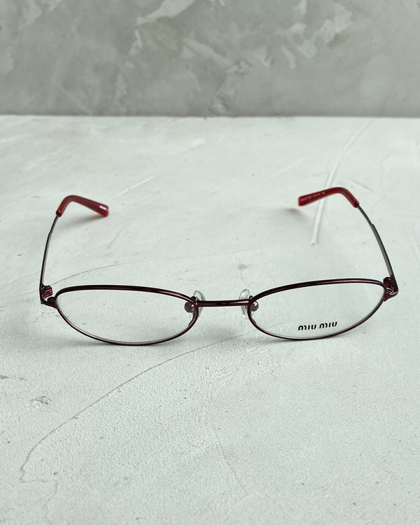 MIU MIU 90'S BAYONETTA GLASSES