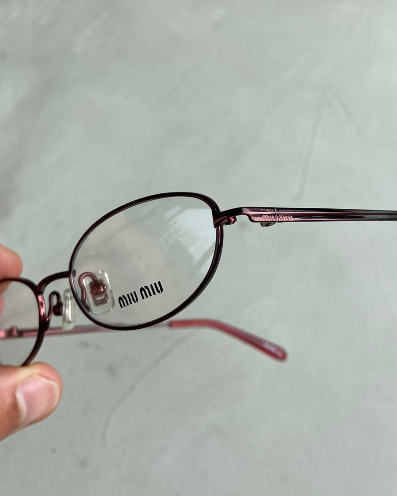 MIU MIU 90'S BAYONETTA GLASSES