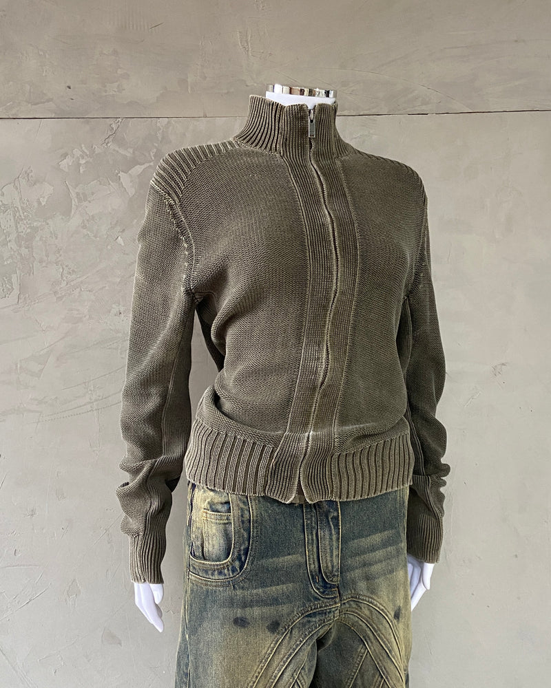 90s 00s Archive DIESEL knit sweater実寸平置き - ニット/セーター