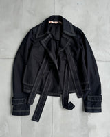 NO. 21 WRAP TIE JACKET - M