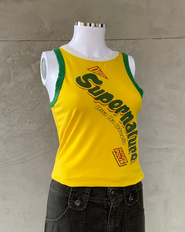 DIESEL 2000'S BRAZIL 'SUPERNATURE' VEST - S