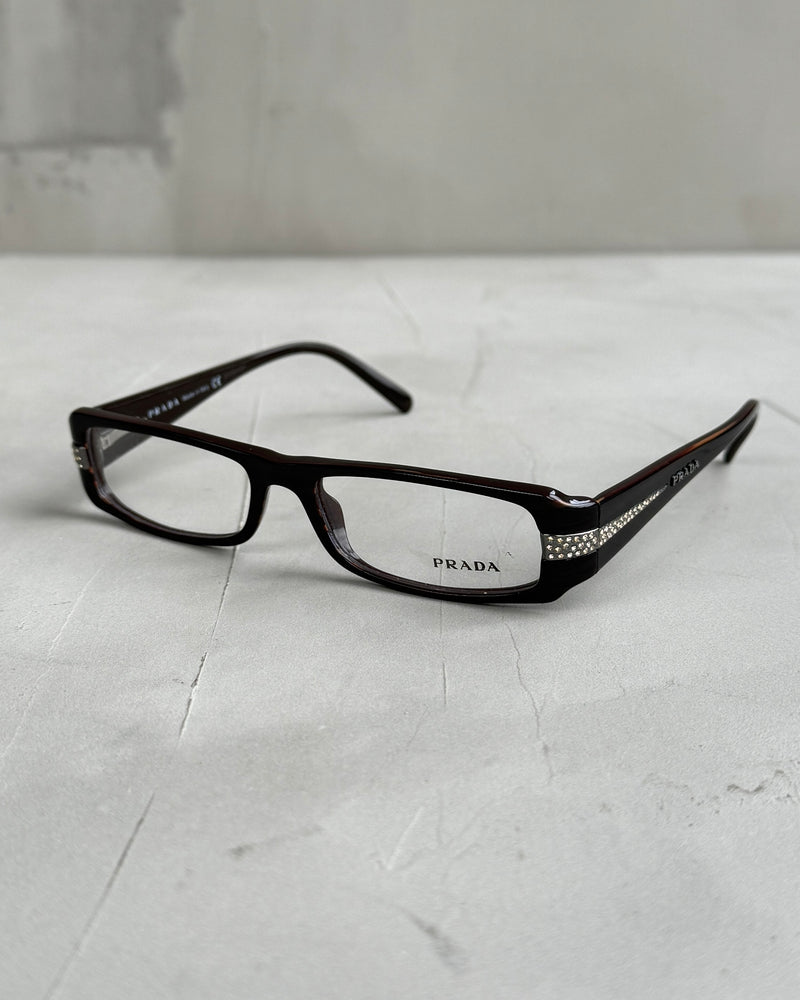 PRADA CLEAR LENS BAYONETTA EYE GLASSES