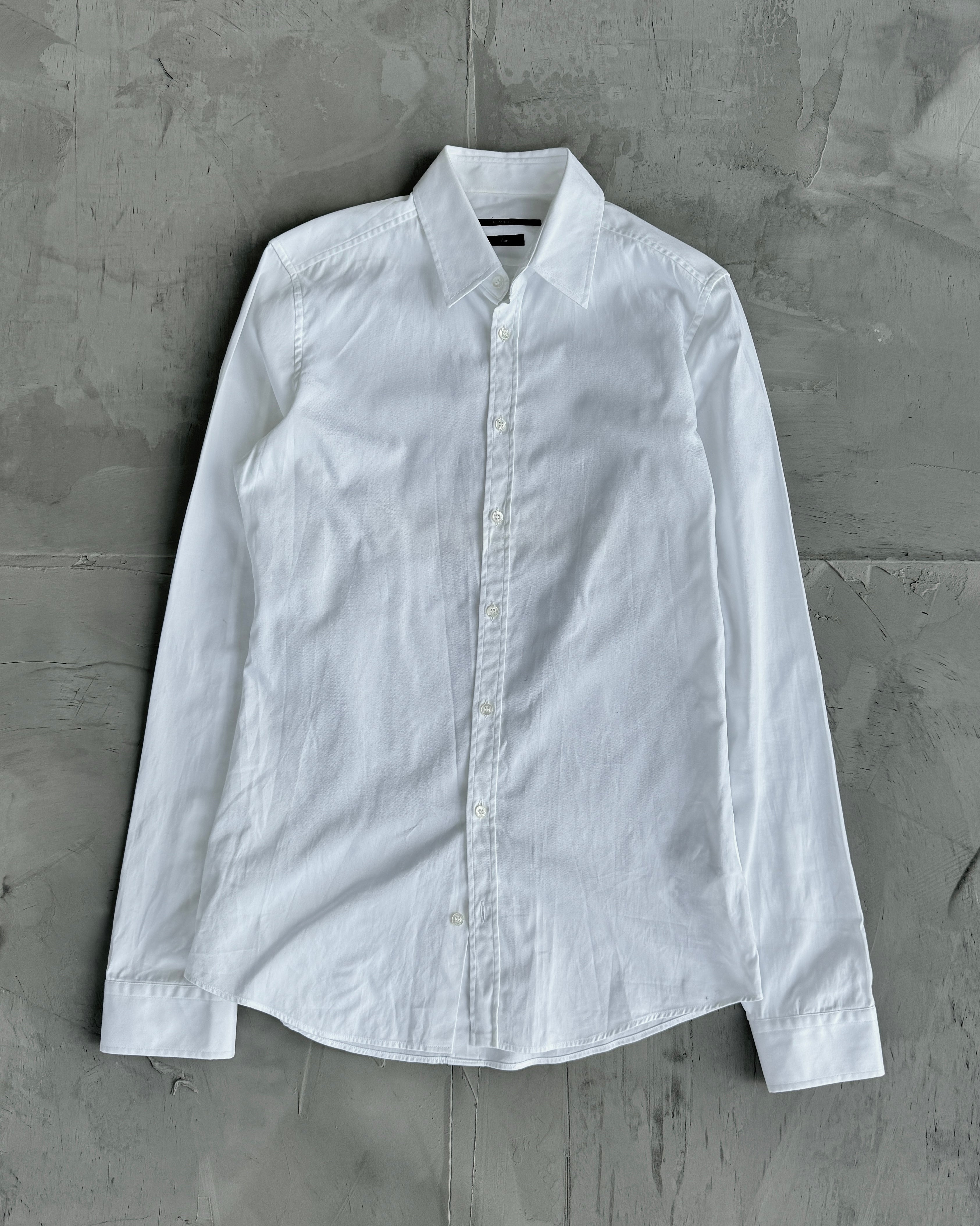 Gucci White Dress Shirt