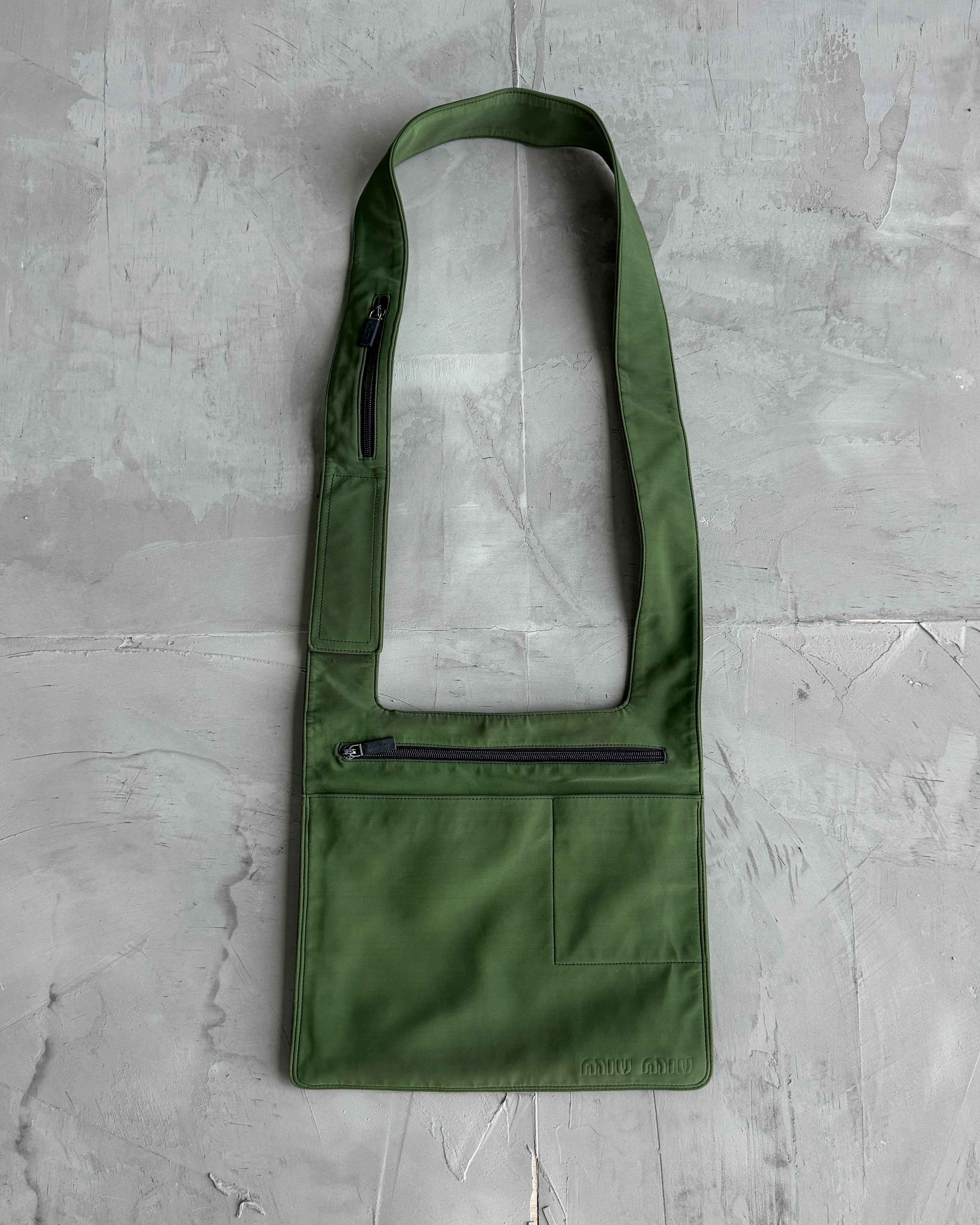 Miu Miu 1999 Green Side Bag
