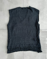 DRIES VAN NOTEN FLOWER KNIT VEST