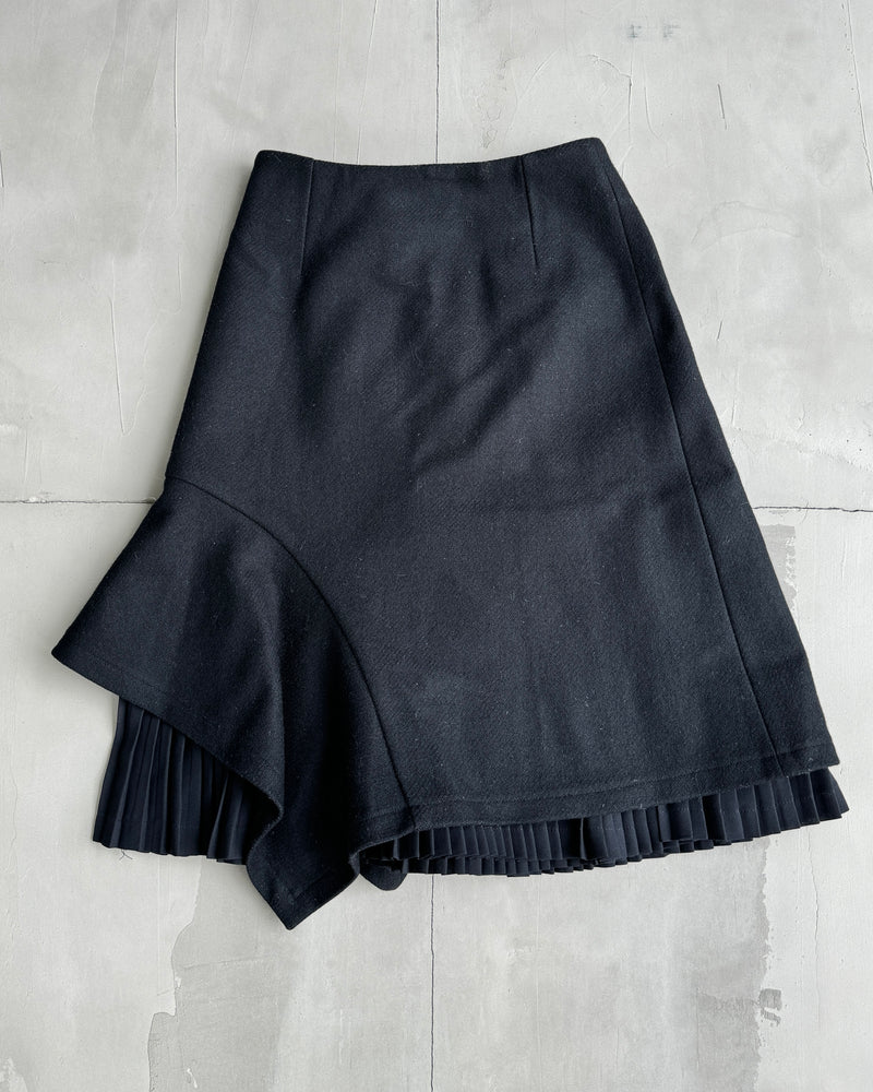 COMPTOIR DES COTONNIERS PIN WRAP ASYMMETRIC SKIRT - S