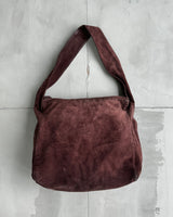 Prada Suede Leather Hobo Bag