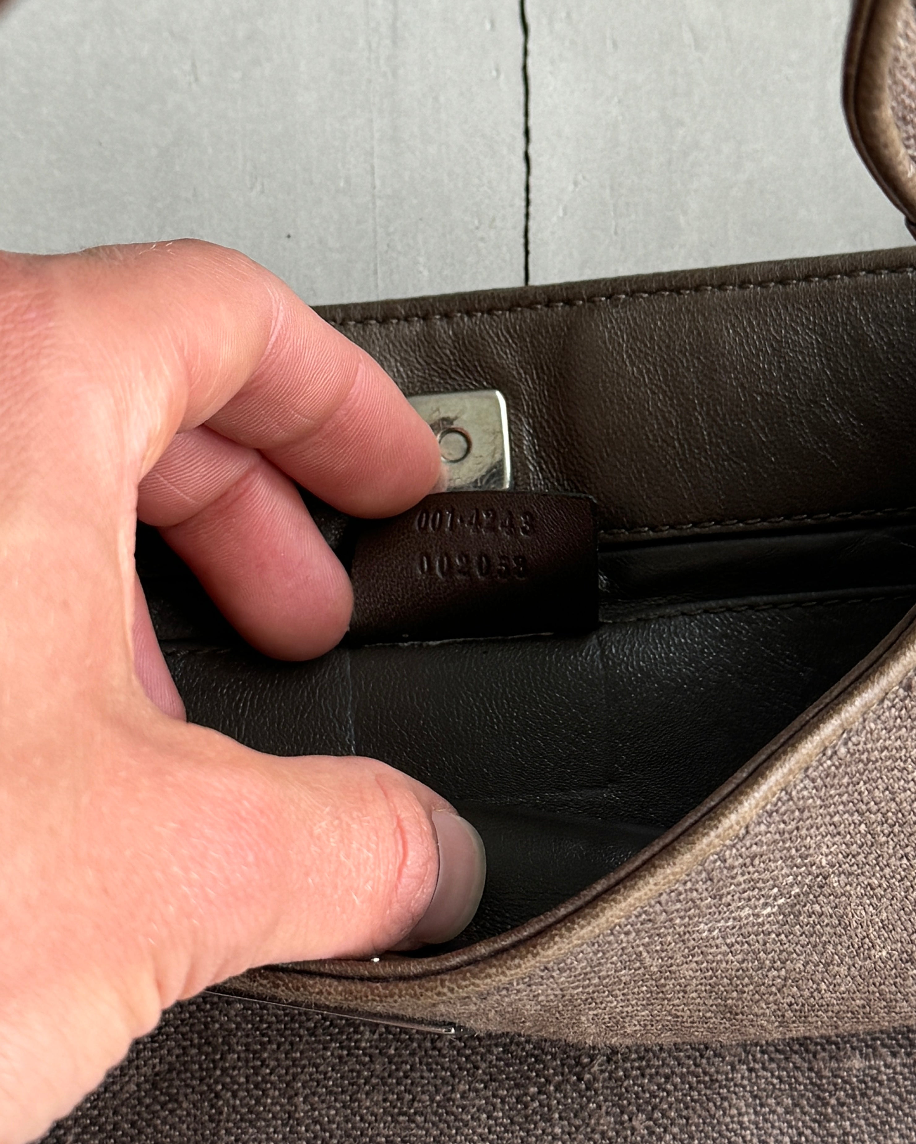 GUCCI BY TOM FORD SS01 CANVAS SHOULDER BAG