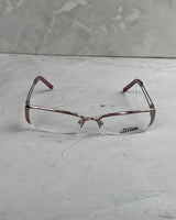 JEAN PAUL GAULTIER CLEAR LENS LOGO GLASSES