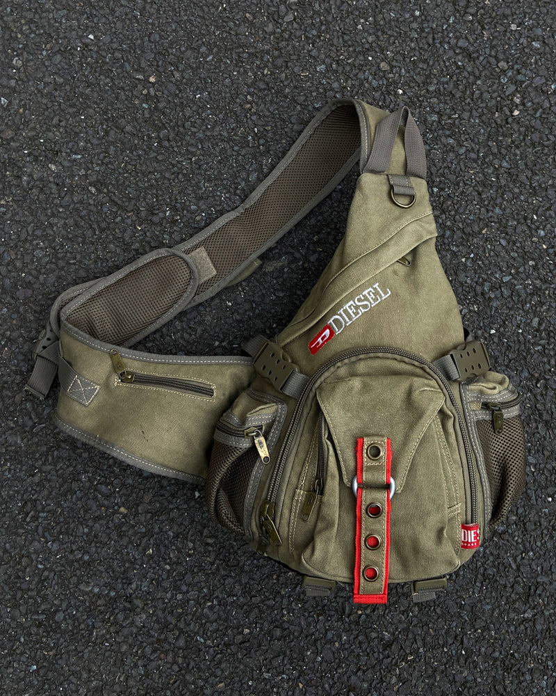 DIESEL 2000'S UTILITY SLING BAG