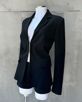 PACO RABANNE WOOL BLAZER & TROUSER SUIT - M