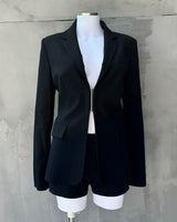 PACO RABANNE WOOL BLAZER & TROUSER SUIT - M