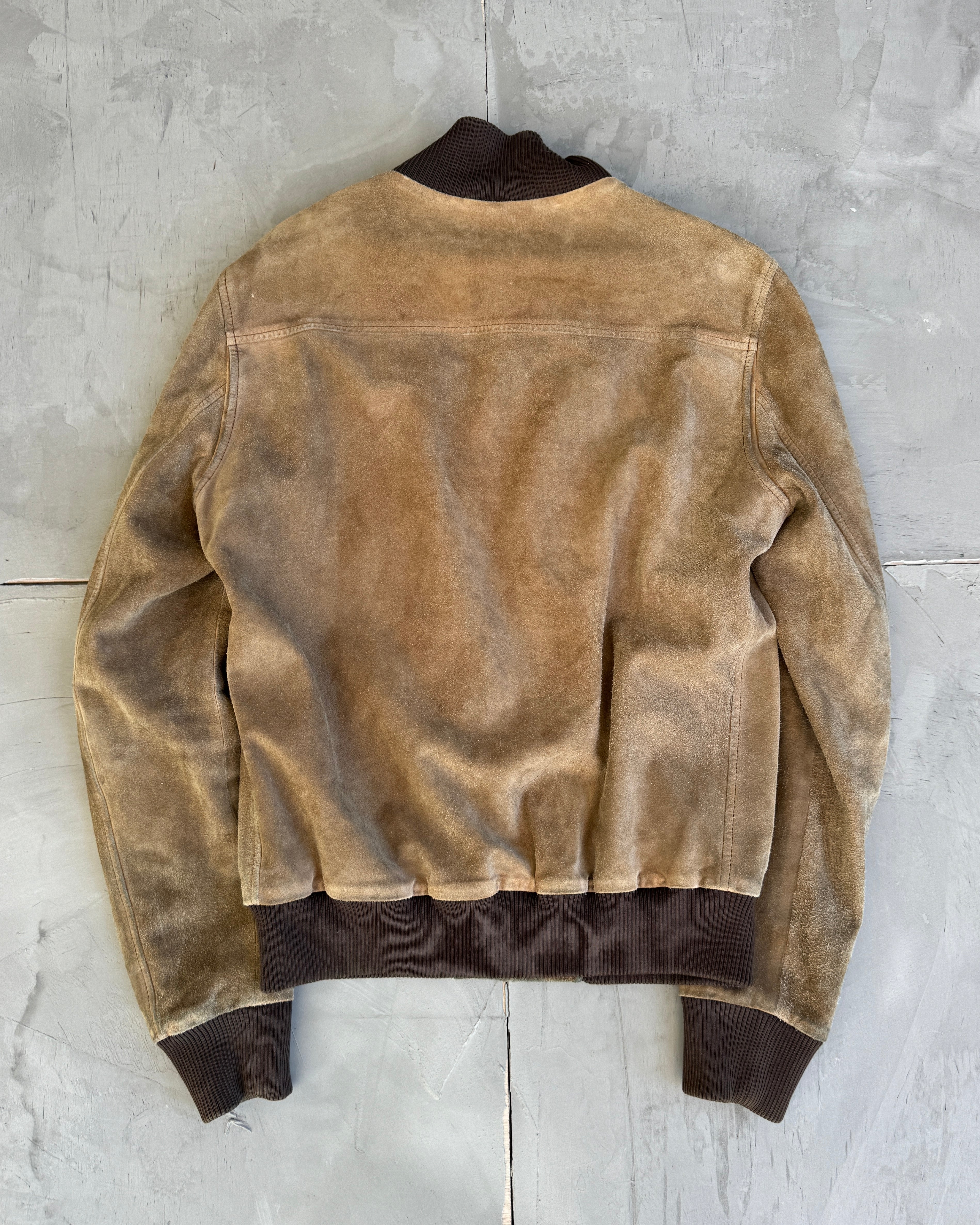 Alexander McQueen Suede Leather Jacket - M