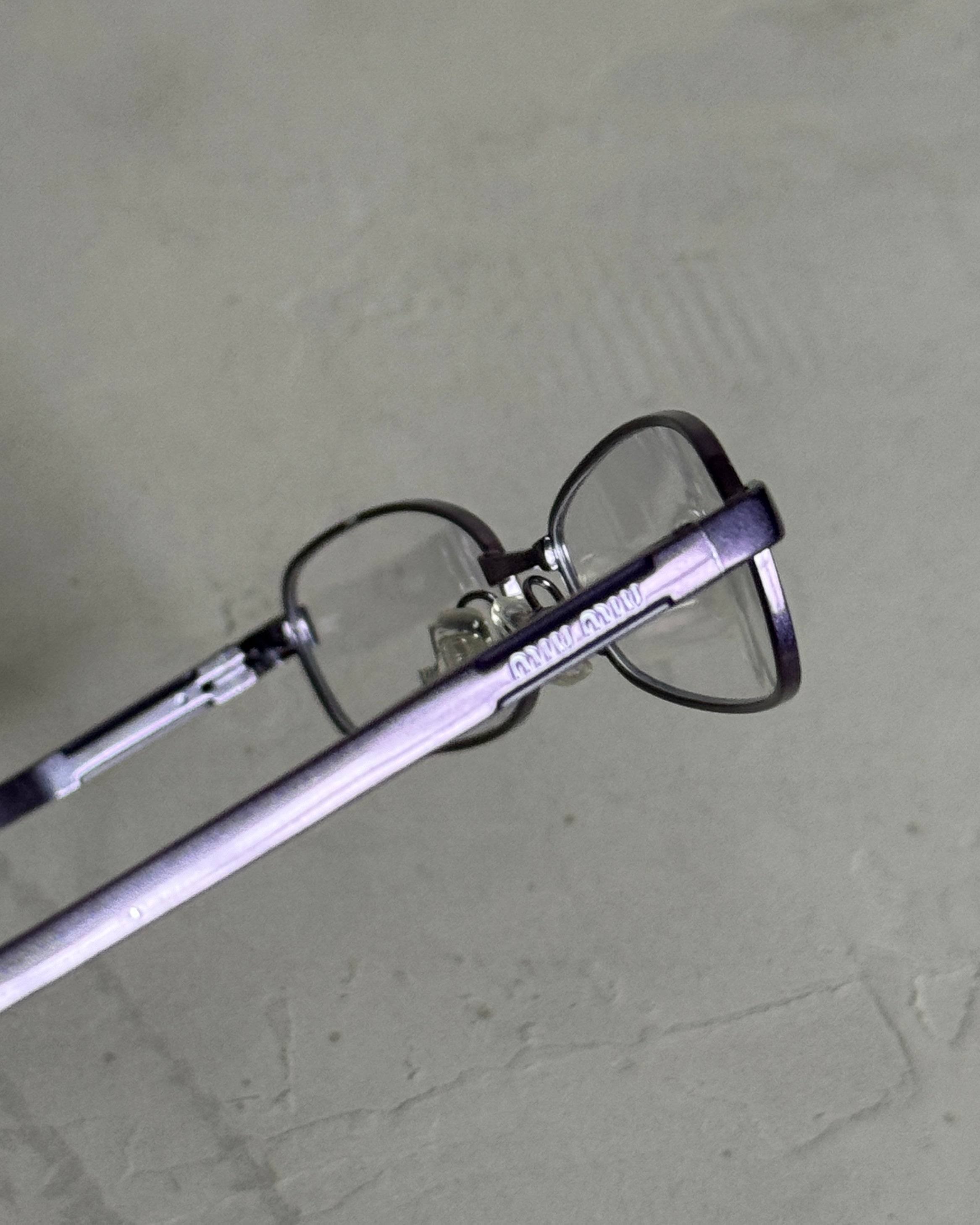 MIU MIU 90'S BAYONETTA GLASSES