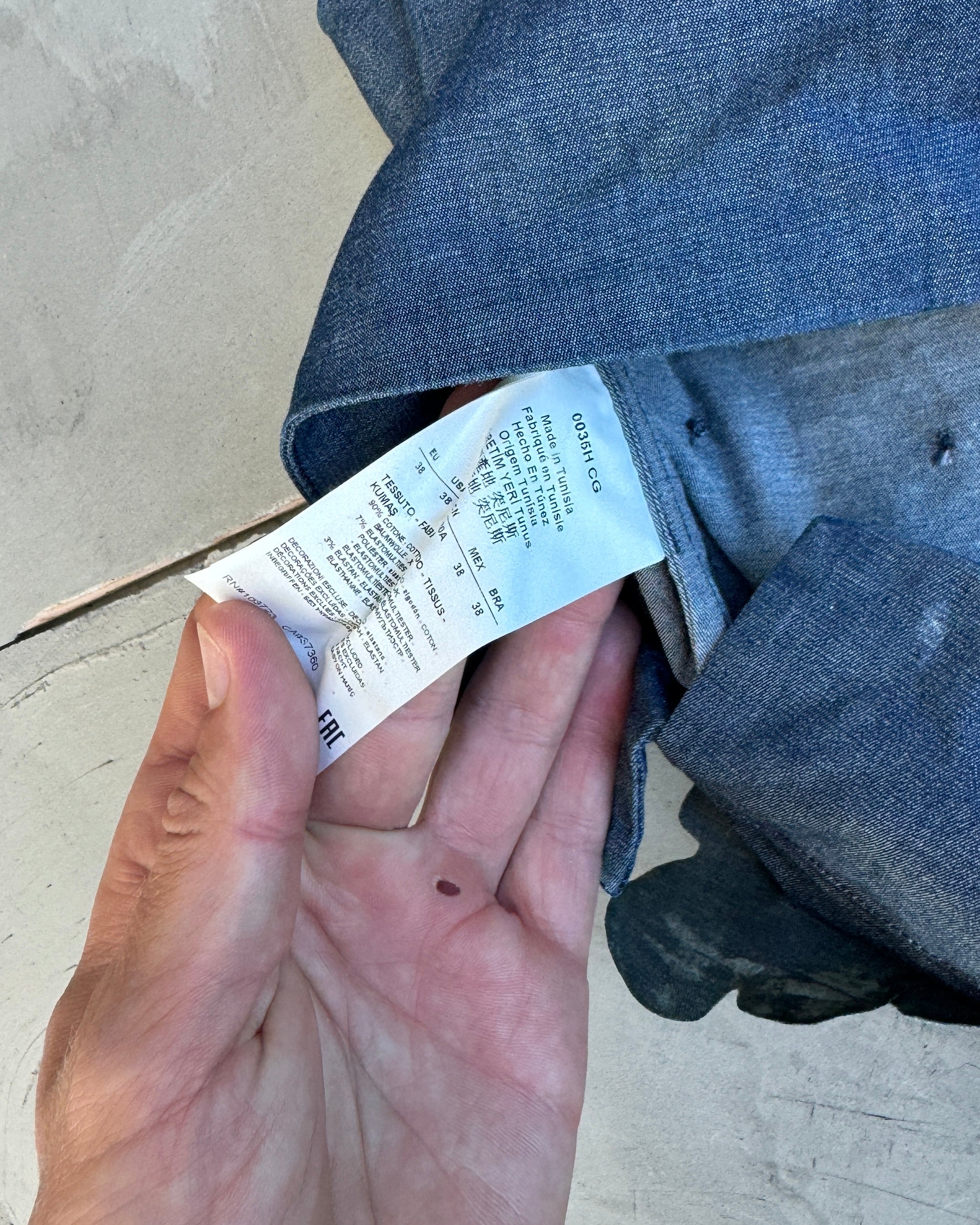 Emporio Armani Flower Textured Vest - S