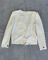 Isabel Marant Étoile Textured Cotton Asymmetric Jacket - L
