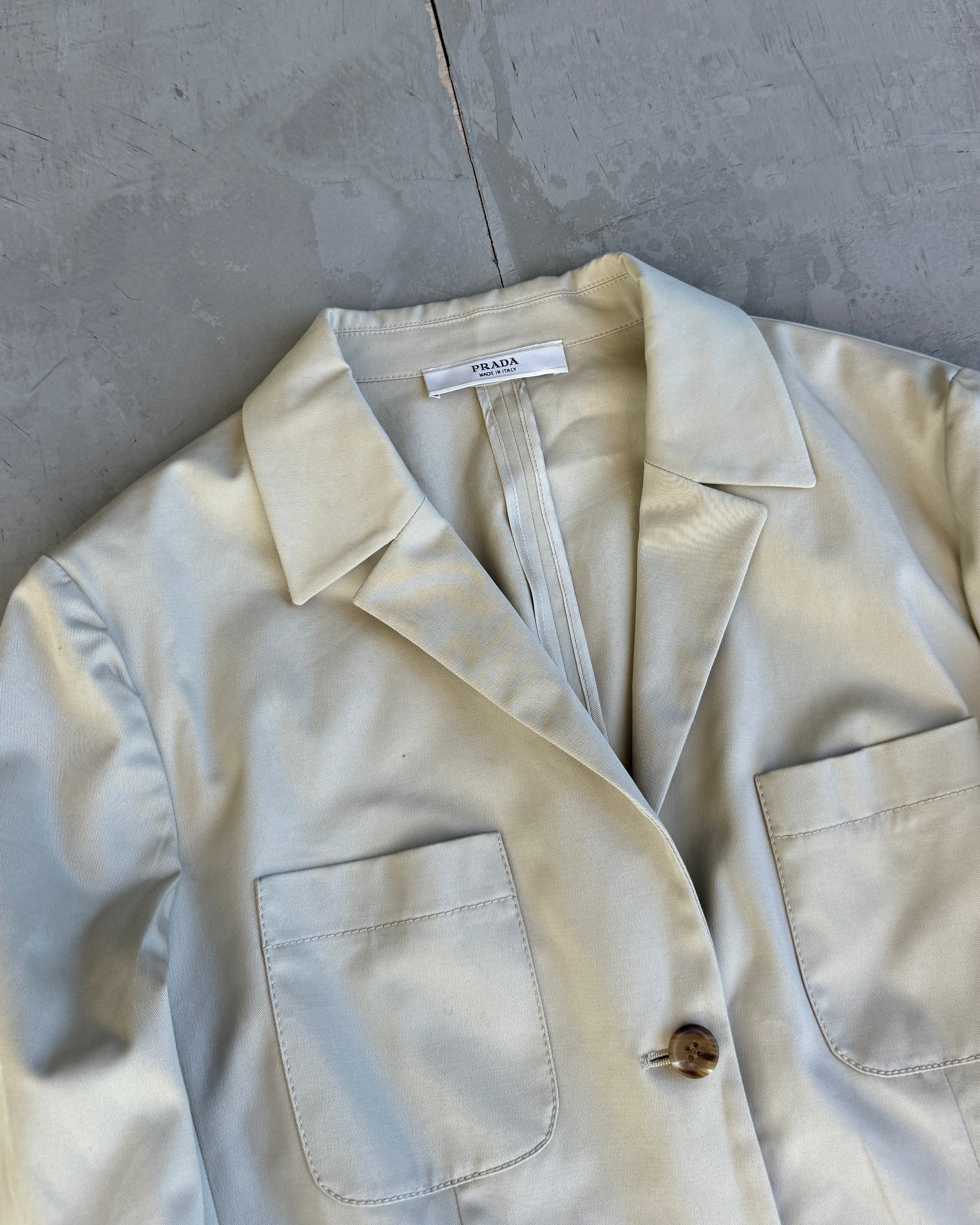 Prada AW 2009 Cotton Blazer - M