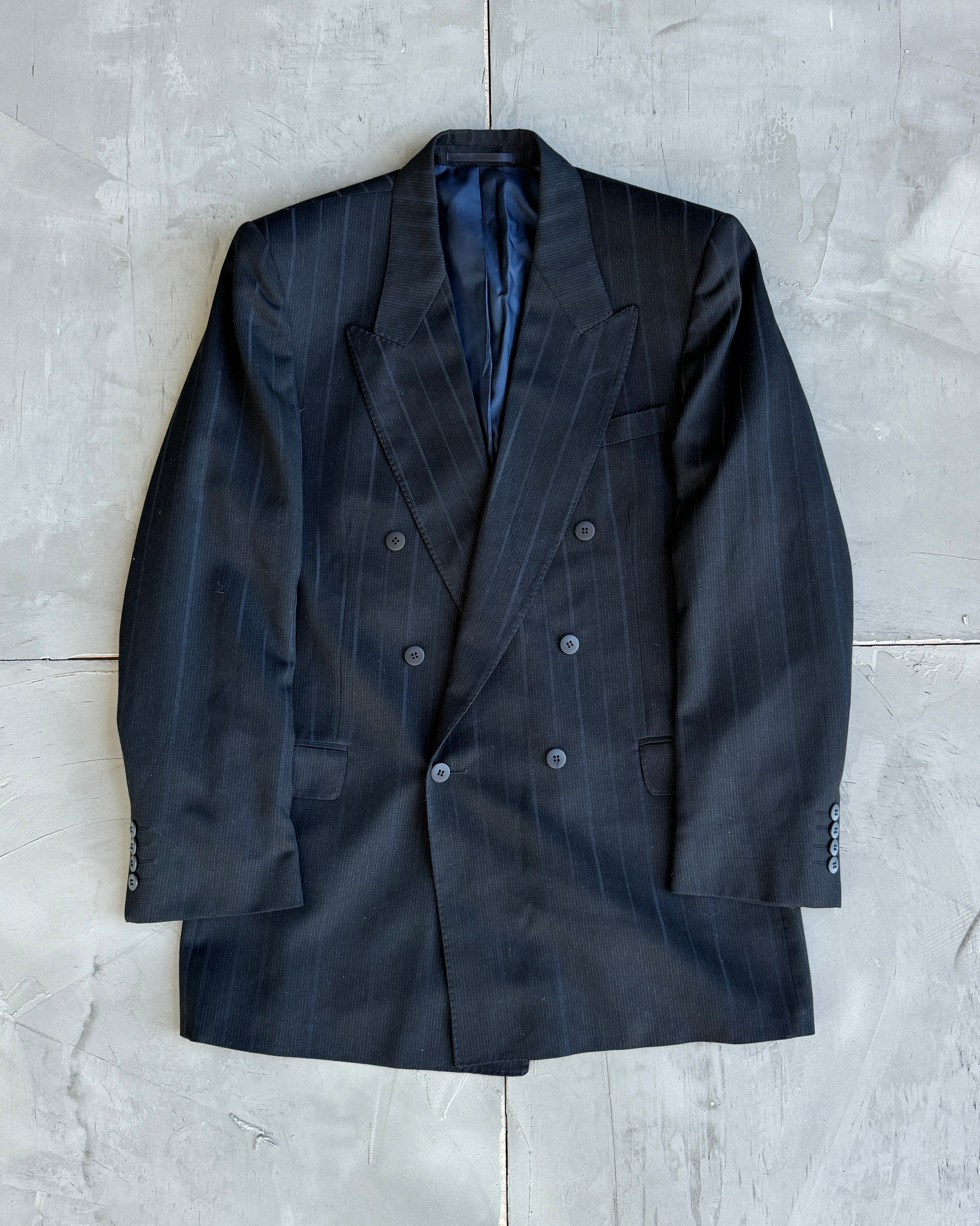 Yves Saint Laurent Pour Homme FW1986 Pinstripe Suit - L