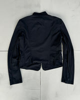 MARITHE FRANCOIS GIRBAUD NYLON STRETCH JACKET - M