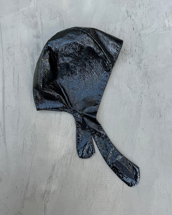 Miu Miu Patent Leather Aviator Cap