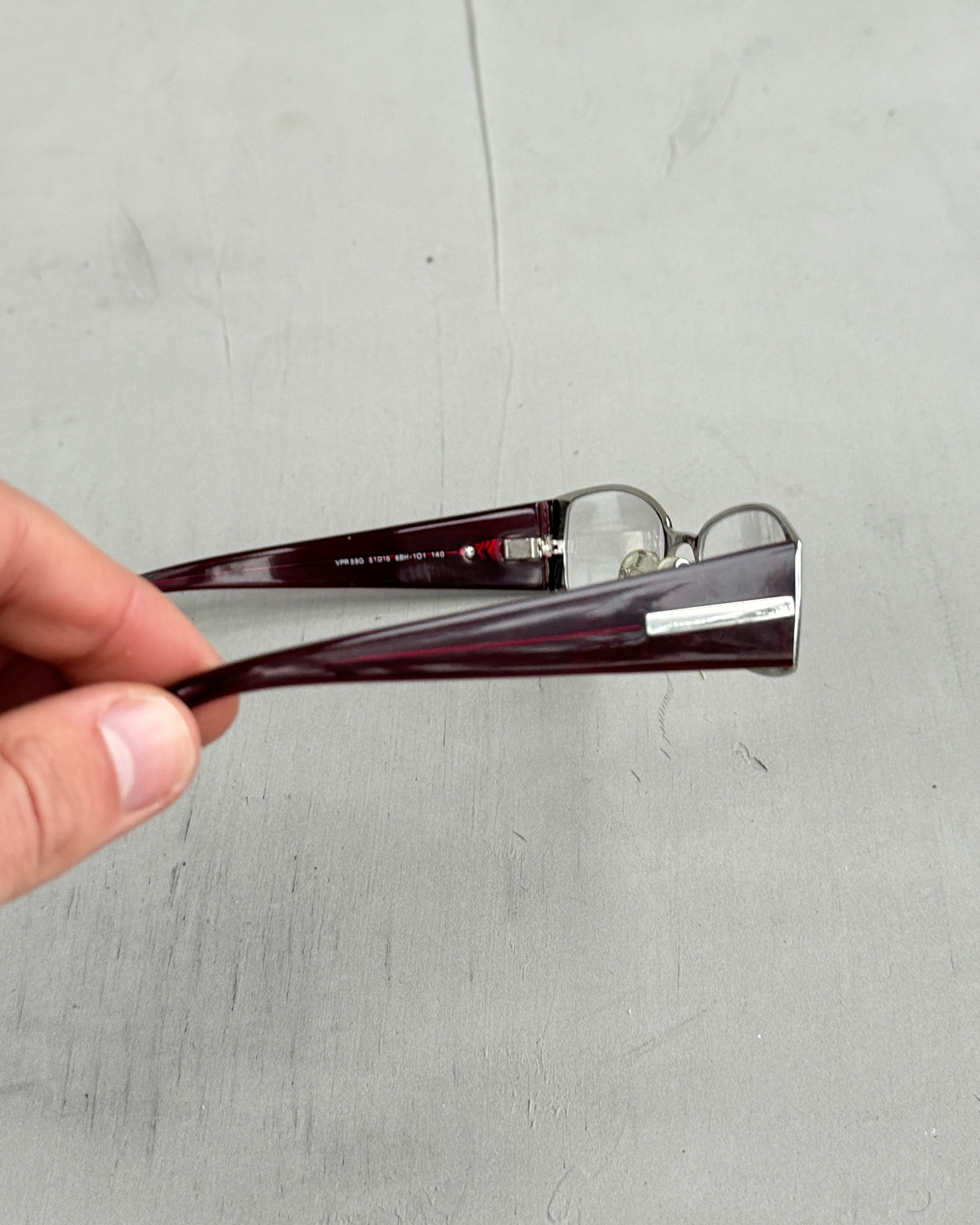 PRADA CLEAR LENS BAYONETTA EYE GLASSES