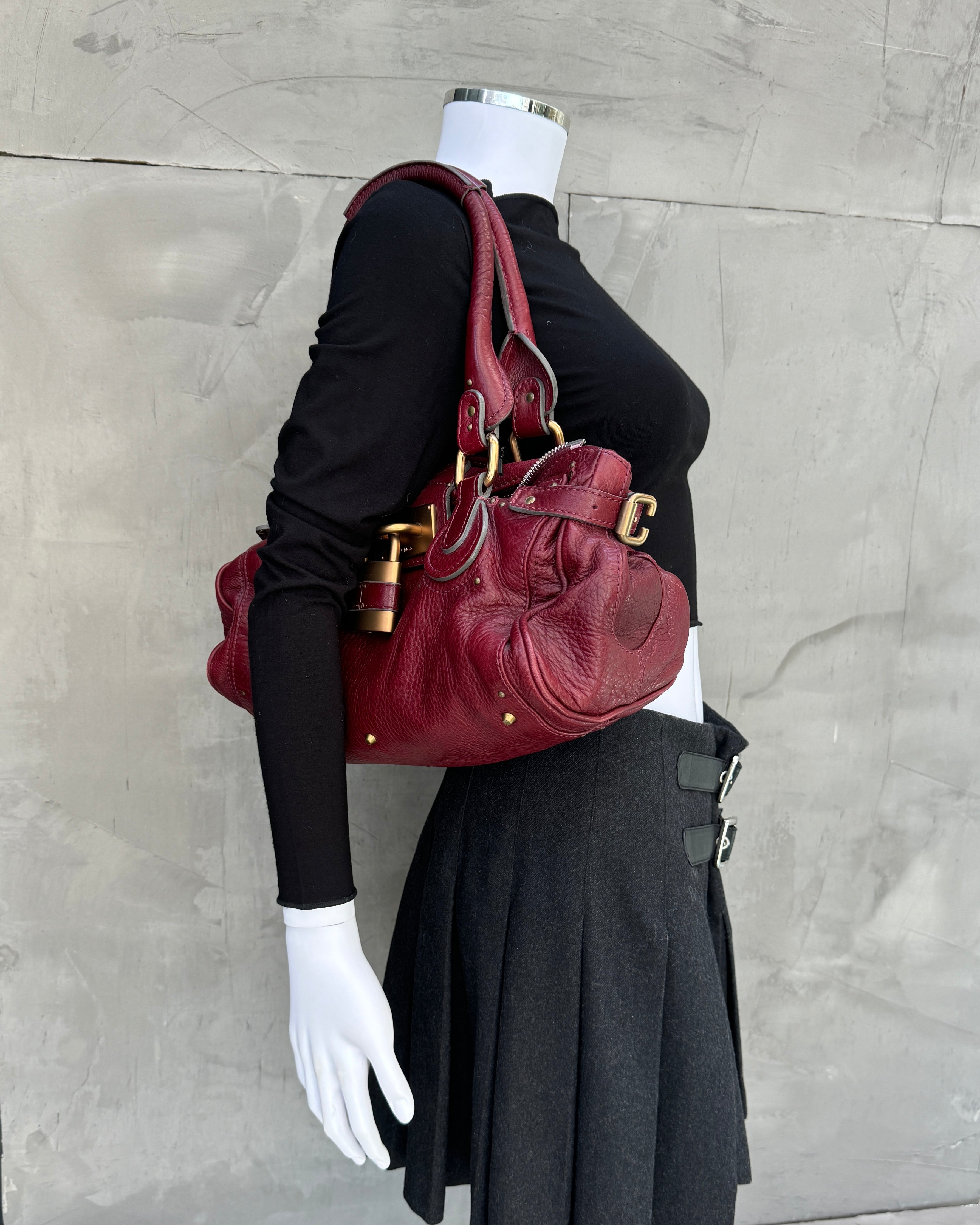 Chloe by Phoebe Philo SS05 Red Paddington Bag