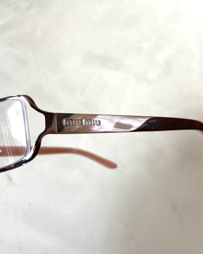 MIU MIU 90'S BAYONETTA GLASSES